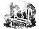 Wailing women at a grave